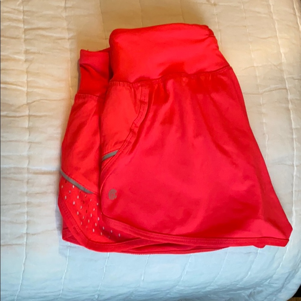 Campion pink running shorts